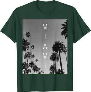 Miami Beach South Beach Florida Fl Souvenir Gift T-Shirt - T-Shirt | Forest