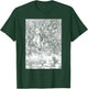 Albrecht Durer, Michael Slaying the Dragon Engraving, Occult T-Shirt - T-Shirt | Forest