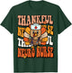 Thankful Neuro Nurse Thanksgiving Turkey Neurology T-Shirt - T-Shirt | Forest