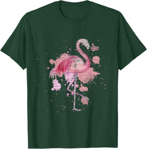 Animal Lover Women Gift Flamingo T-Shirt - T-Shirt | Forest