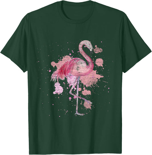 Animal Lover Women Gift Flamingo T-Shirt - T-Shirt | Forest