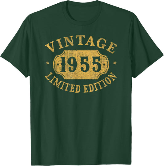 70th Birthday Women 70 Year Old Men Funny 1955 70 Year Old T-Shirt - T-Shirt | Forest