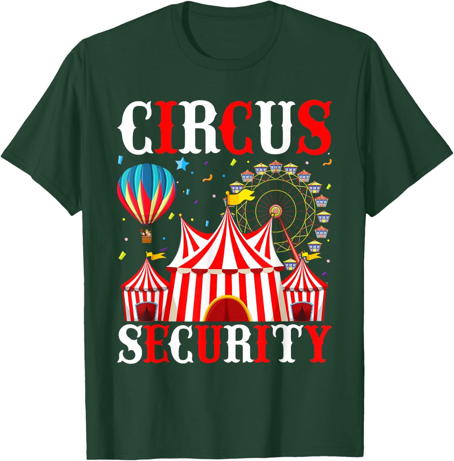 Circus Party Circus Security Costume Women T-Shirt - T-Shirt | Forest