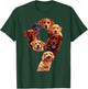 Fun 9th Birthday Dog Puppy Themed 9 Years Old Kids Boys Girl T-Shirt - T-Shirt | Forest