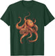 Octopus T Shirt women boys girls kids T-Shirt - T-Shirt | Forest