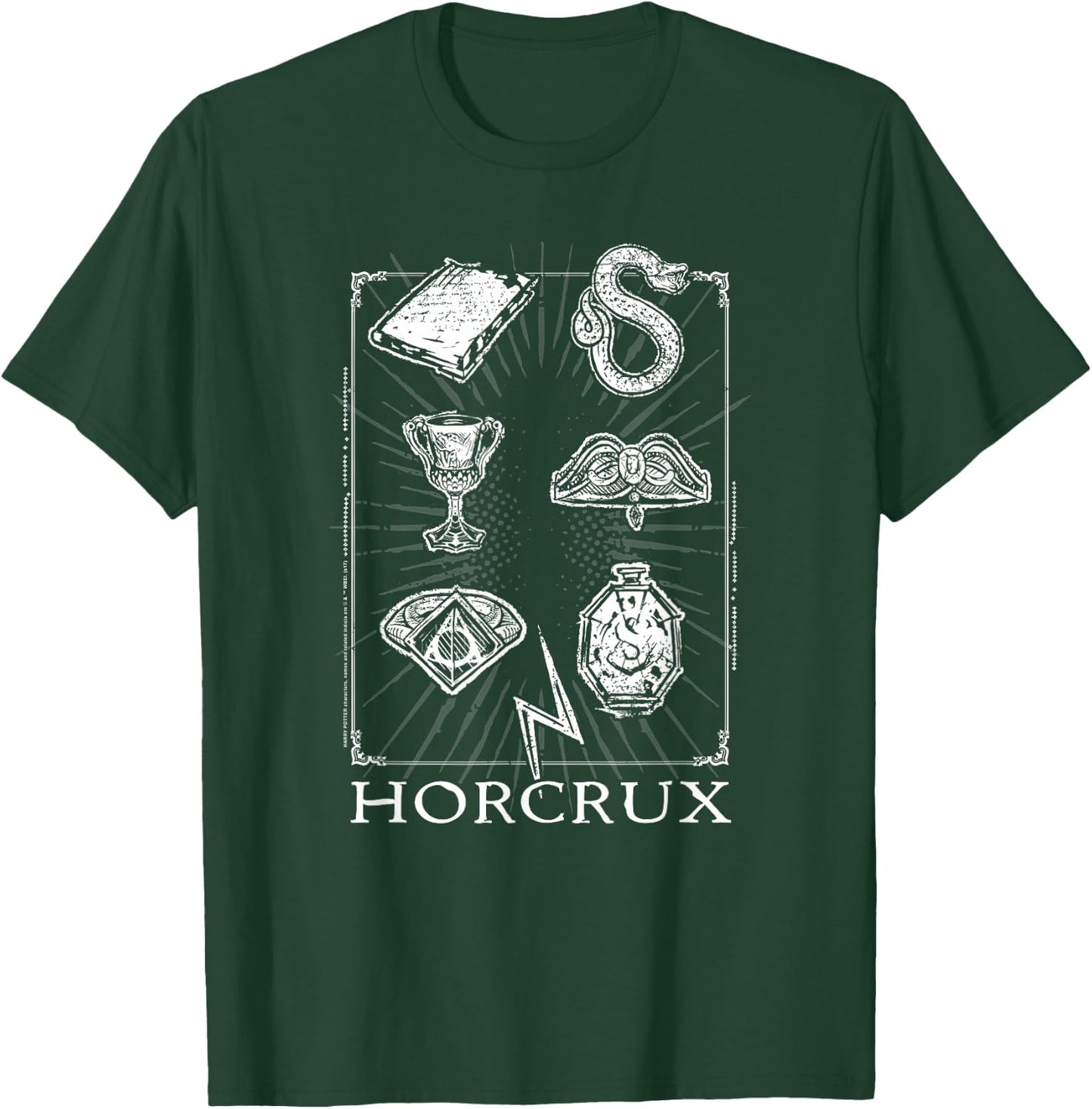Harry Potter Horcrux Symbols T-Shirt - T-Shirt | Forest