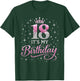 18 Year Old Girl 18y Bday Pink Funny It's My 18th Birthday T-Shirt - T-Shirt | Forest