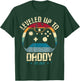 Pregnancy Announcement Fathers Day Gamer I Leveled Up To Daddy Est. 2025 Dad Level Unlocked New Dad T-Shirt - T-Shirt | Forest