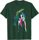 Flashdance Alex Owens Neon Title Logo T-Shirt - T-Shirt | Forest