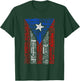 Puerto Rican Flag Shirt with Towns and Cities of Puerto Rico T-Shirt - T-Shirt | Forest