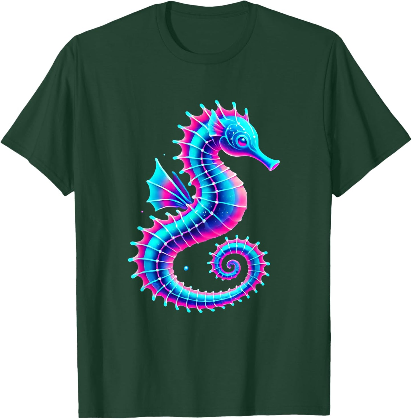 Sea horse Bright, Zesty s Deep Sea Fishing T-Shirt - T-Shirt | Forest