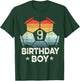 9 Year Old Soccer Player Gifts 9th Birthday Boy Ninth Bday T-Shirt - T-Shirt | Forest