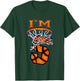 Basketball I'm 5 Boy Girl 5th Birthday Gift T-Shirt - T-Shirt | Forest