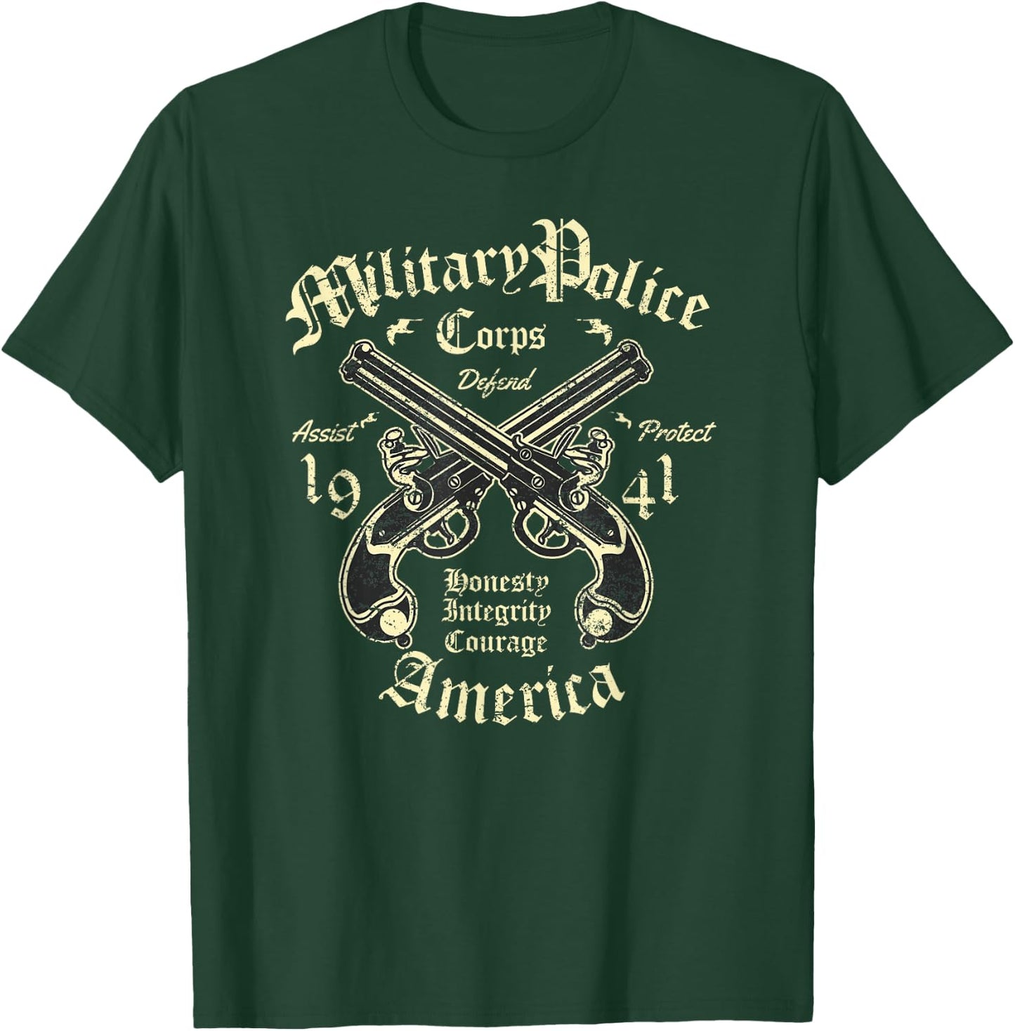 Military Police Corps - US Army T-Shirt - T-Shirt | Forest