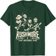 Funny Mount Rushmore 250th Birthday Tour Rockstar Graphic T-Shirt - T-Shirt | Forest