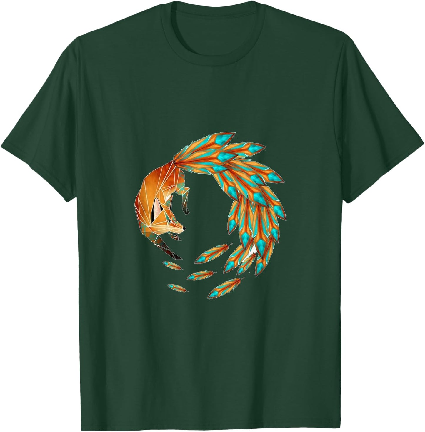 9 Tailed Fox T-Shirt - T-Shirt | Forest