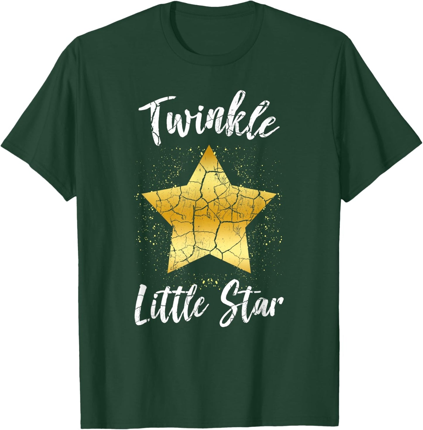 Twinkle Little Star Shirt Gold T-Shirt - T-Shirt | Forest