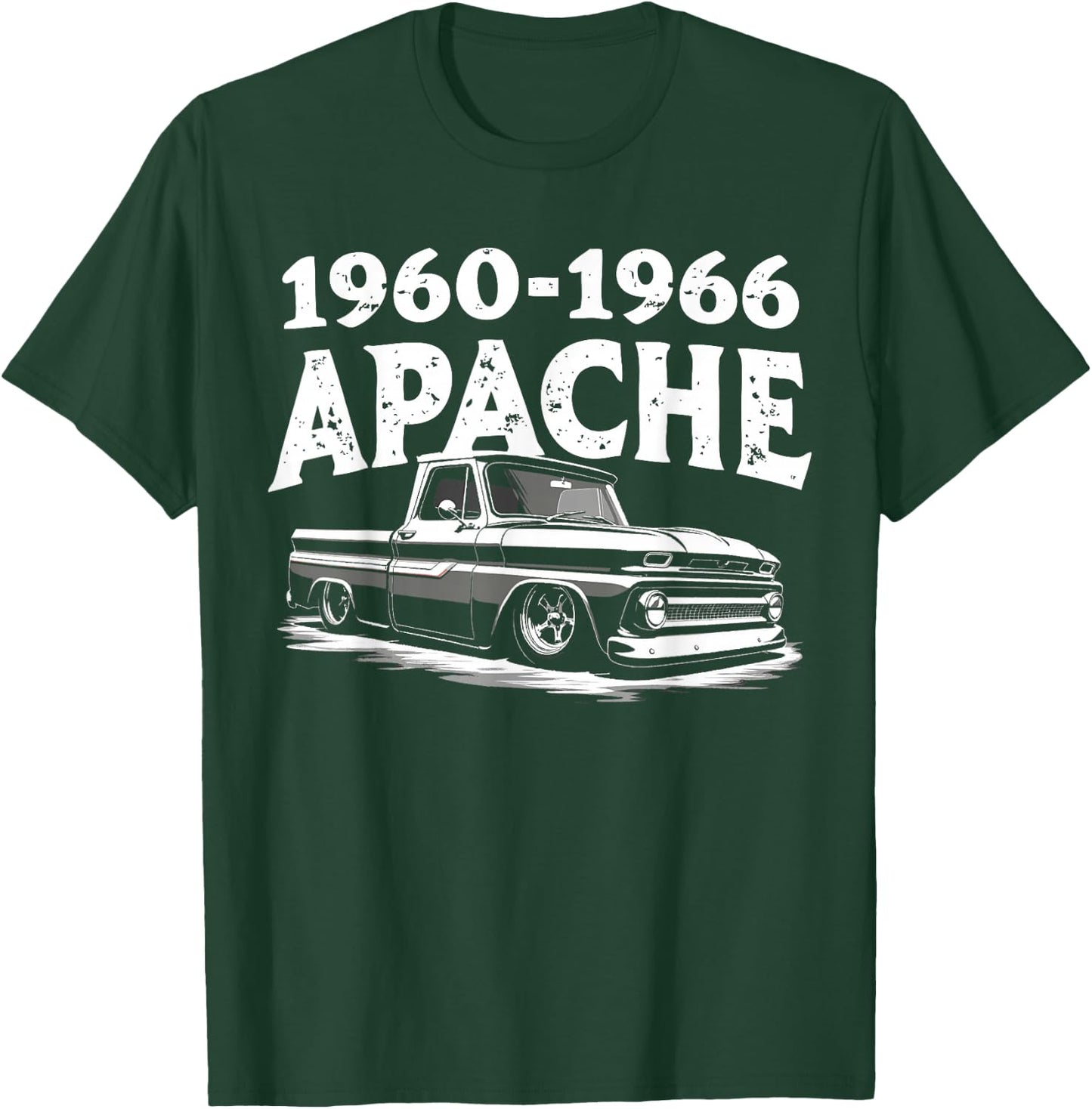 1960-1966 C10 Truck First Generation Apache Classic Truck T-Shirt - T-Shirt | Forest