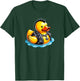 Cool Punk Rock Festival , Rock 'n Roll Gifts Cute Punk Rubber Duck Rock'n Roll Goth, Funny Duckling -Kids T-Shirt - T-Shirt | Forest
