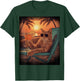 Chillin Cat Vacation Sun Glasses Beach Palm Tree T-Shirt - T-Shirt | Forest