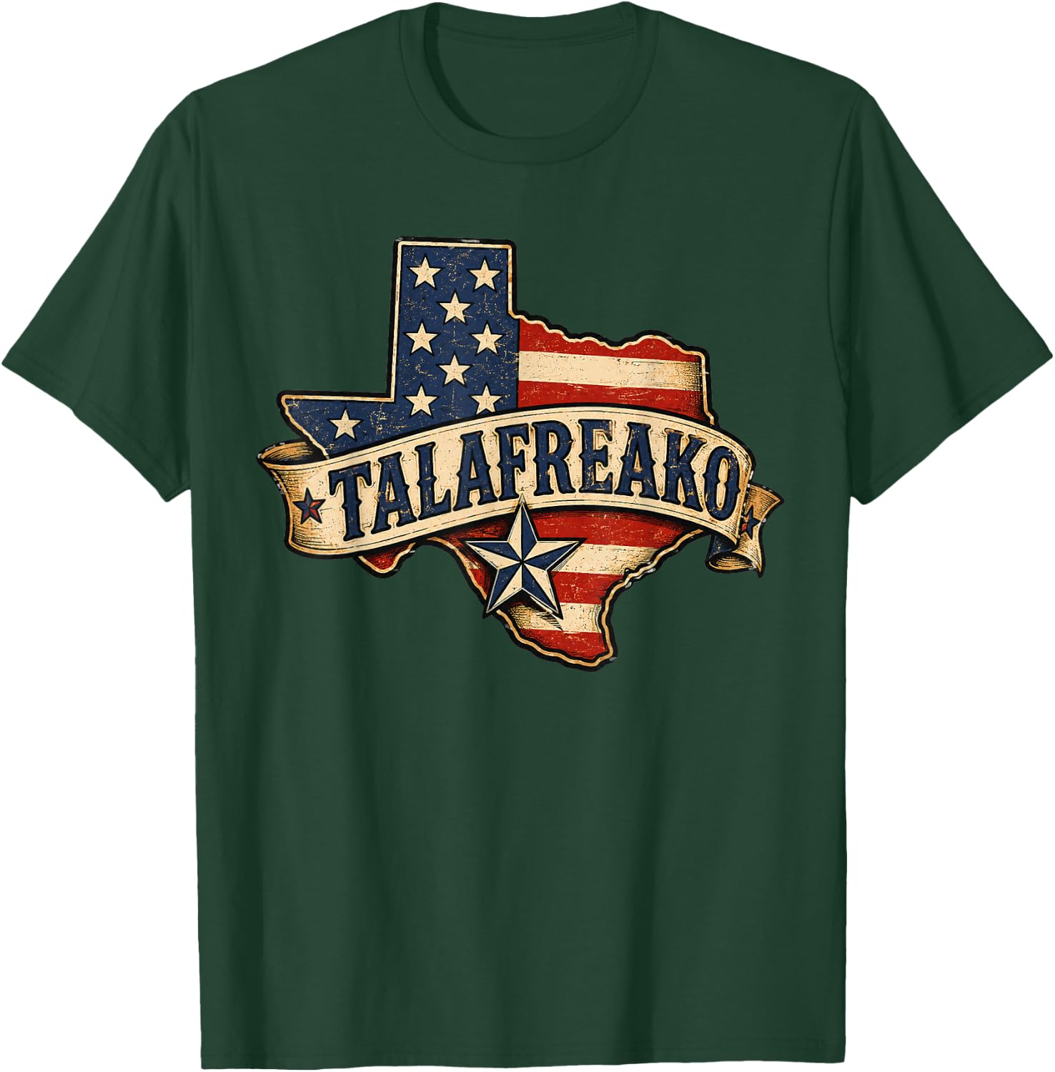I'm A Talafreako James Talarico 2026 for US Senate Texas Map T-Shirt - T-Shirt | Forest