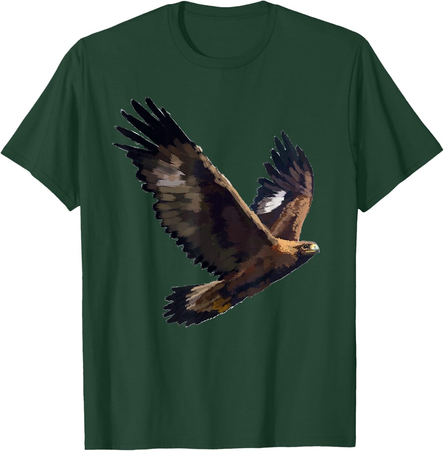 Golden Eagle Bird T Shirt T-Shirt - T-Shirt | Forest