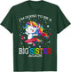 I'm Going To Be A Big Sister Again Unicorn T-Shirt - T-Shirt | Forest