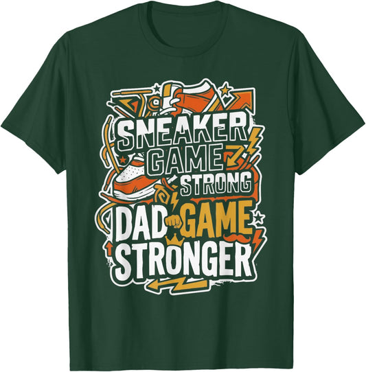 Shoe Collector Dad Shoe Lover Sneaker Addict Shoe Collecting T-Shirt - T-Shirt | Forest