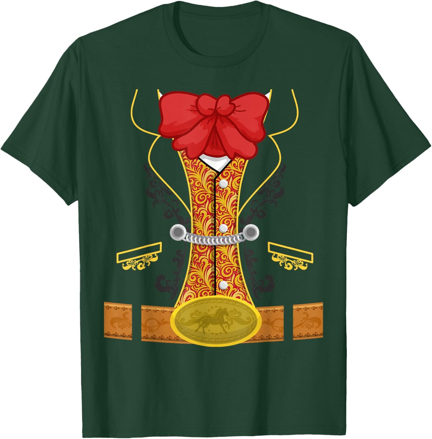 Bull Fighter Costume Men Women Children Matador T-Shirt - T-Shirt | Forest