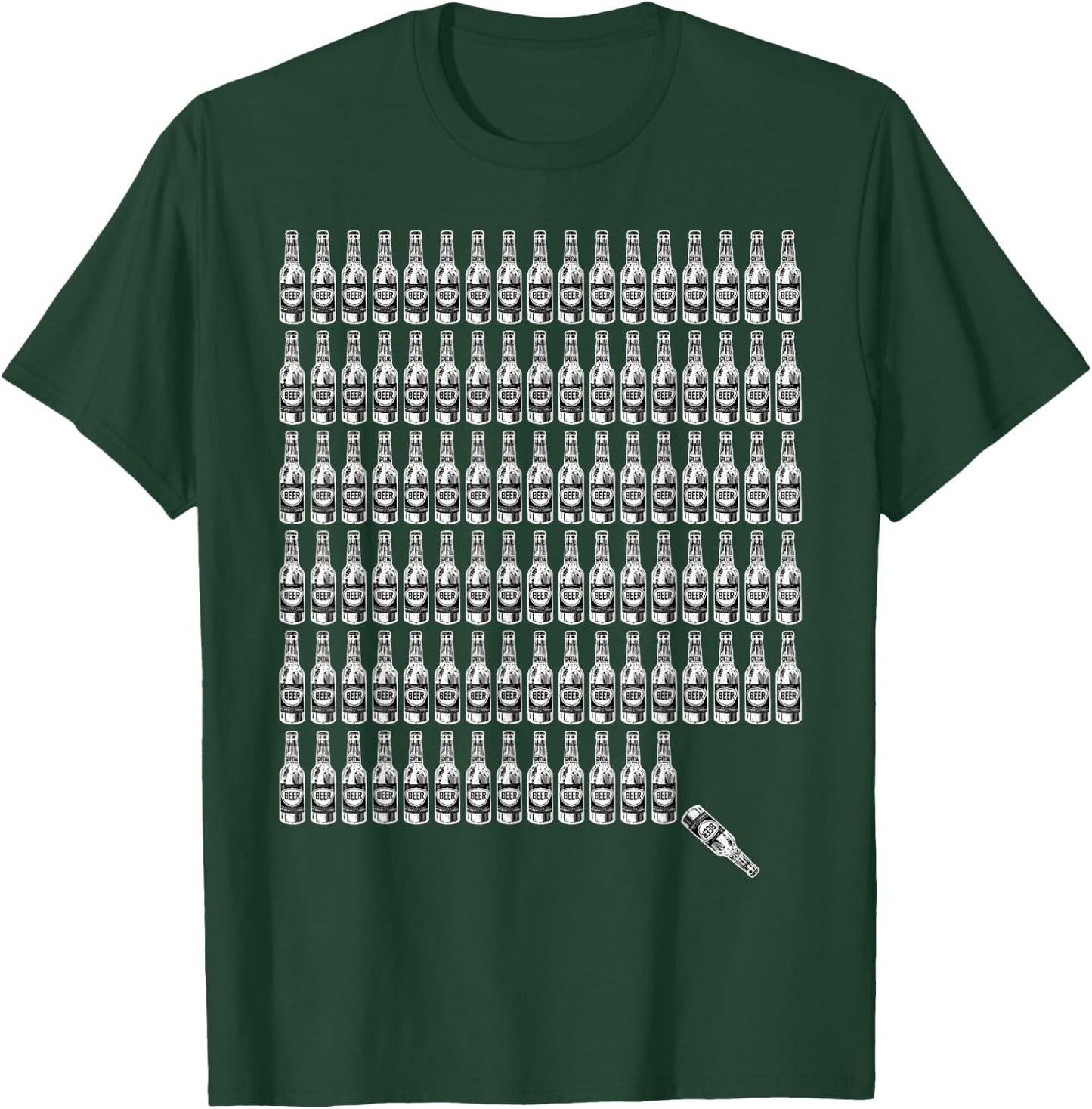 99 Bottles of Beer On My Chest Perfect Bar Drinking Singing T-Shirt - T-Shirt | Forest