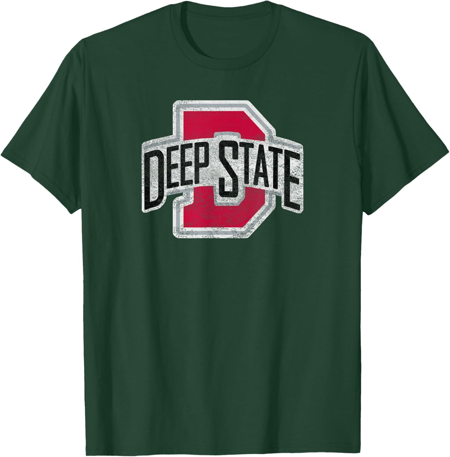 THE Deep State University funny college women T-Shirt - T-Shirt | Forest