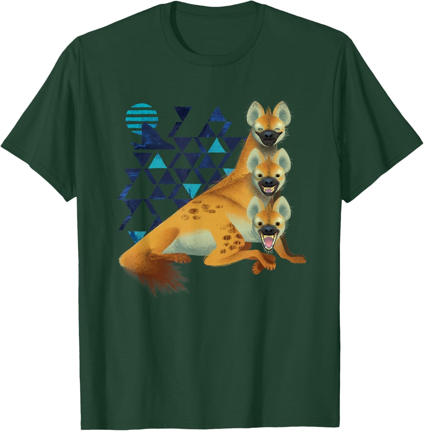 Disney The Lion King Hyenas Geometric Live Action T-Shirt - T-Shirt | Forest