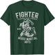 Vintage Retro MMA Shirt Men Boys Fighter Mixed Martial Arts T-Shirt - T-Shirt | Forest