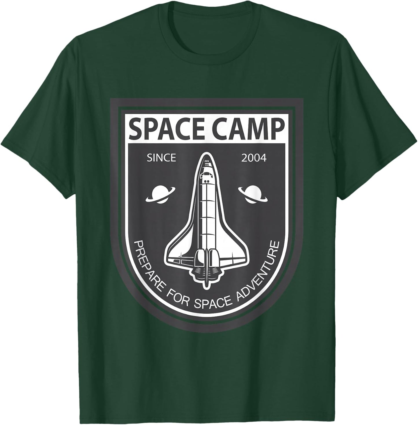 Space Camp - Premium Vintage Retro Space Shirts T-Shirt - T-Shirt | Forest