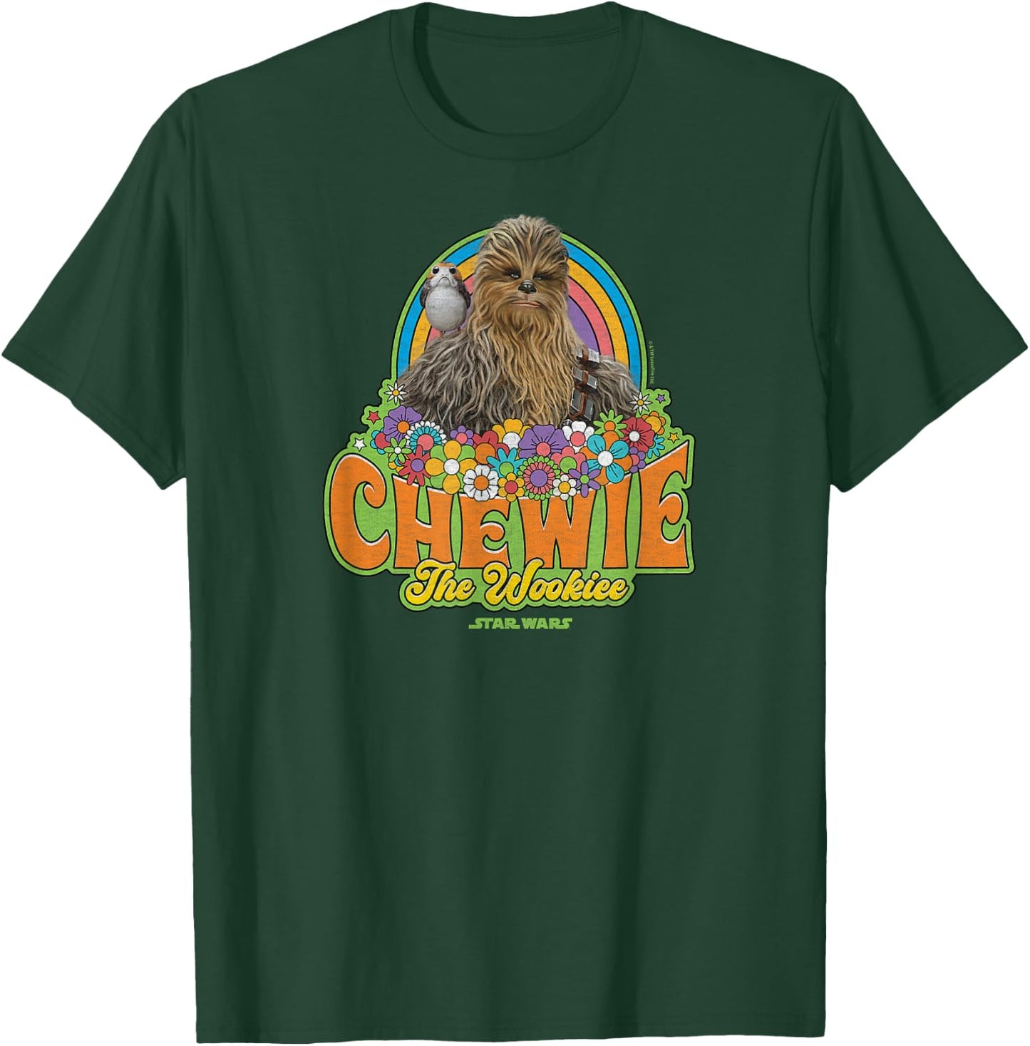 Star Wars - Retro Chewbacca T-Shirt - T-Shirt | Forest