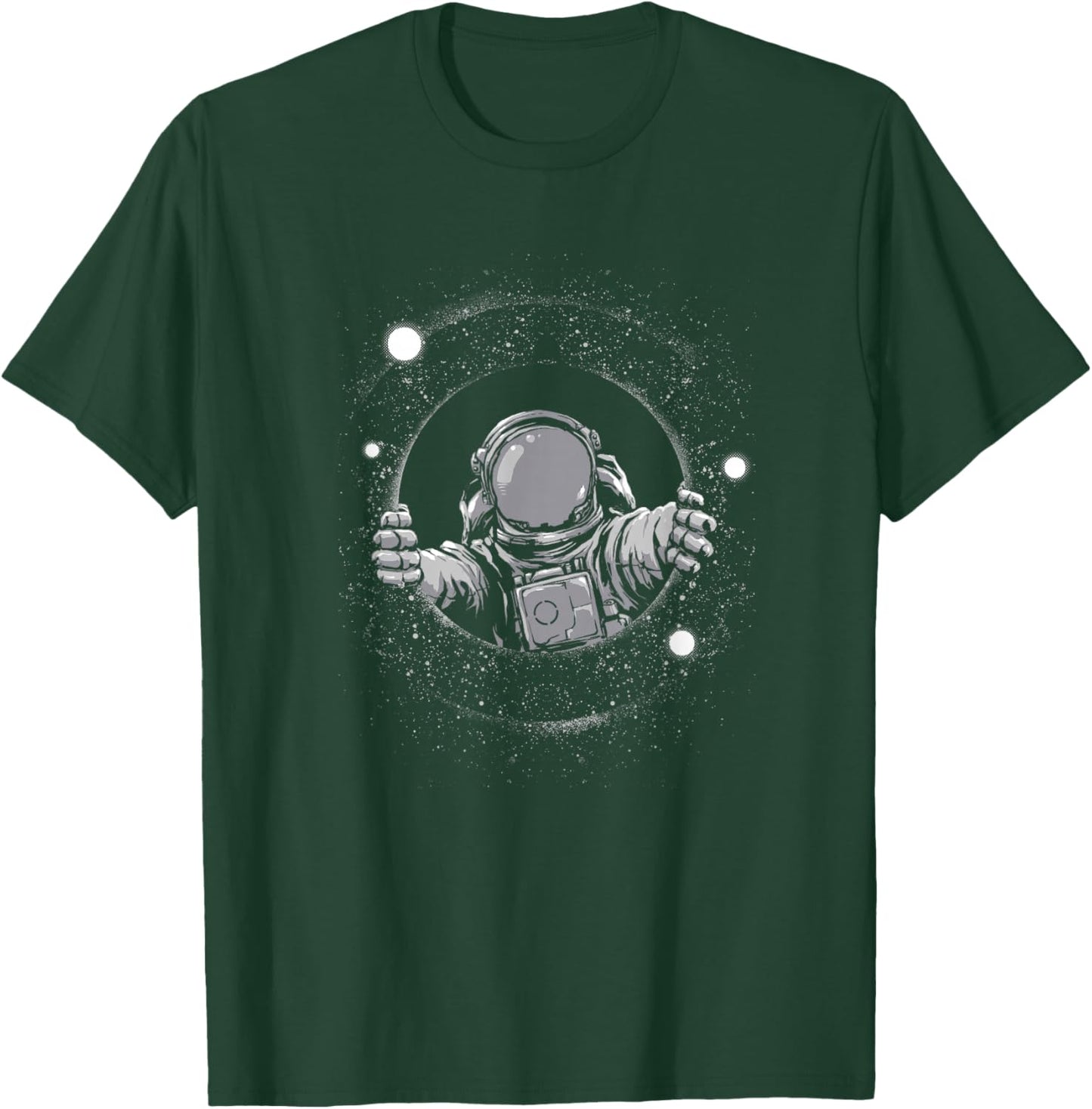 Threadless Digital Carbine Black Hole Graphic T-Shirt - T-Shirt | Forest