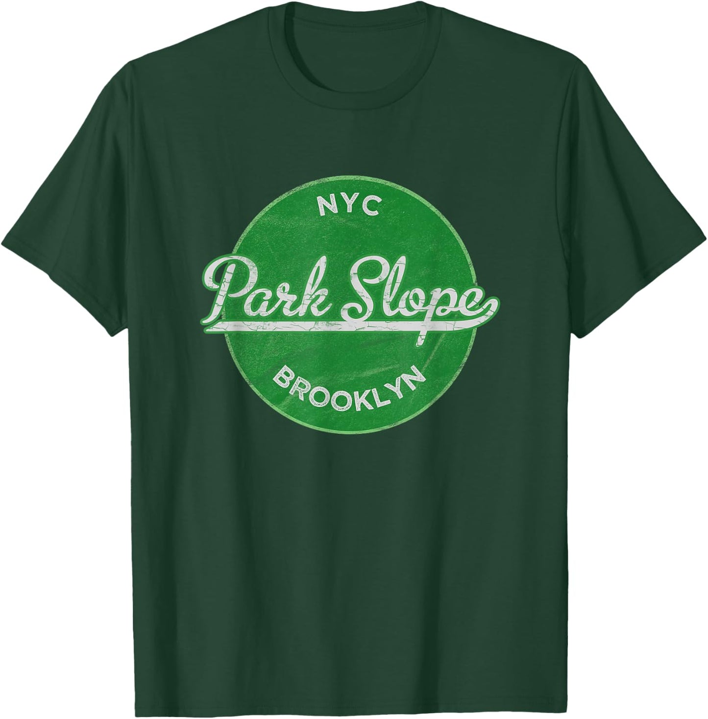 Cool Vintage Park Slope Brooklyn T-Shirt - T-Shirt | Forest