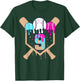 Baseball 9 Year Old Ice Cream Drip 9th Birthday Boy Number 9 T-Shirt - T-Shirt | Forest