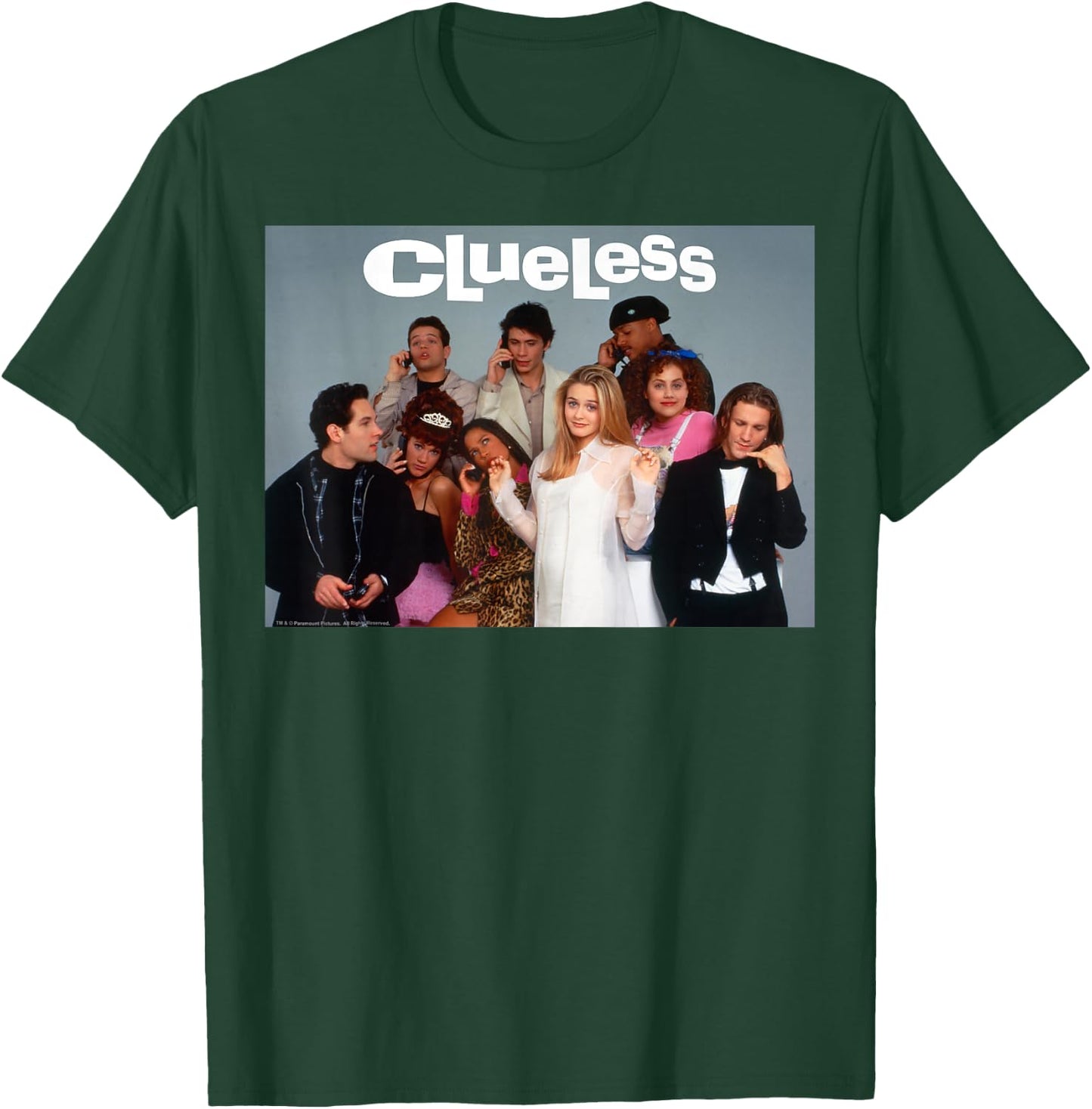 Clueless Cher and The Cast Group Shot Graphic T-Shirt - T-Shirt | Forest