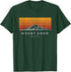 Distressed Mt Hood Oregon Sunrise Shirt T-Shirt - T-Shirt | Forest