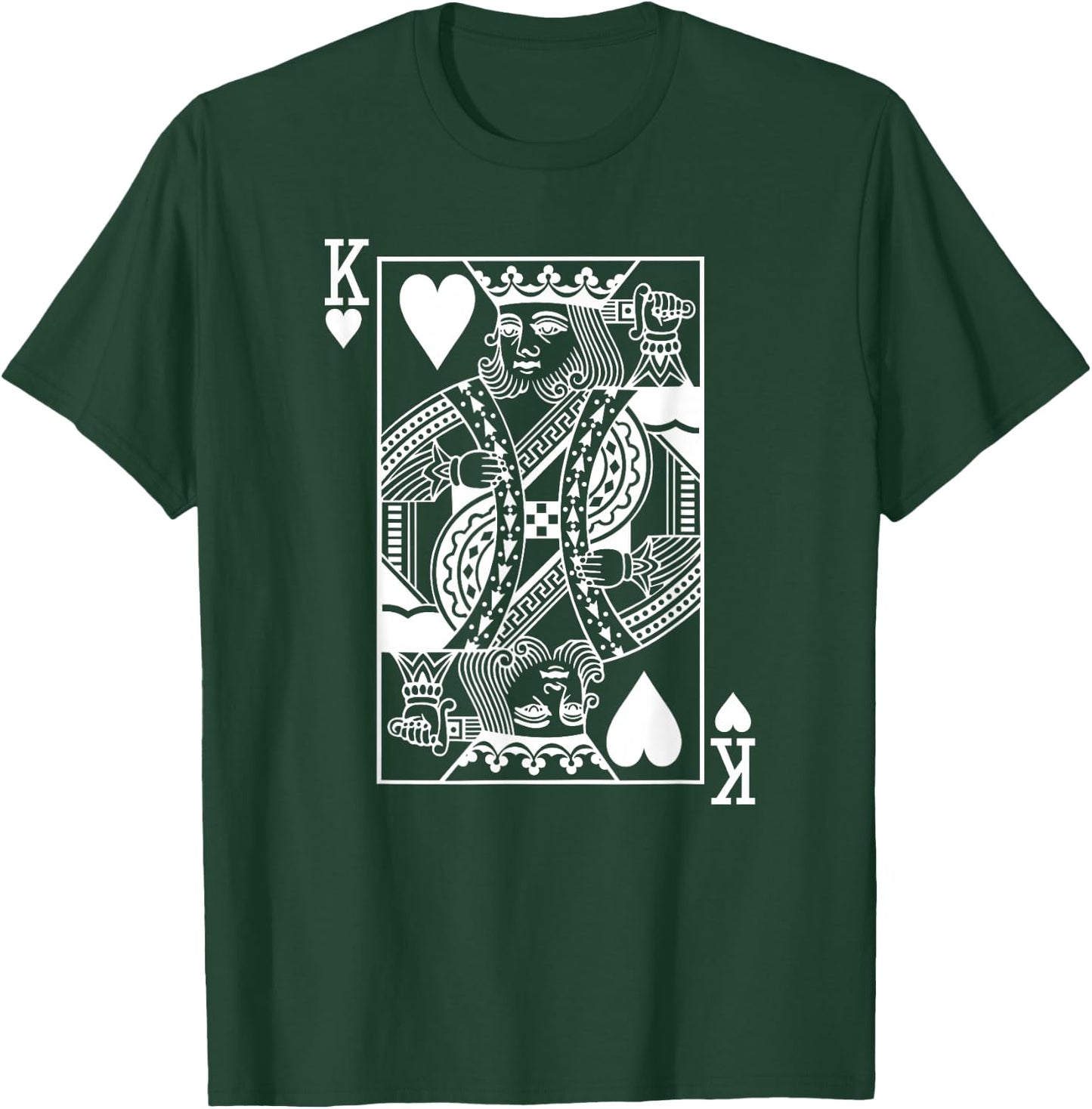 The Original King of Hearts Classic (Suicide King) T-Shirt - T-Shirt | Forest