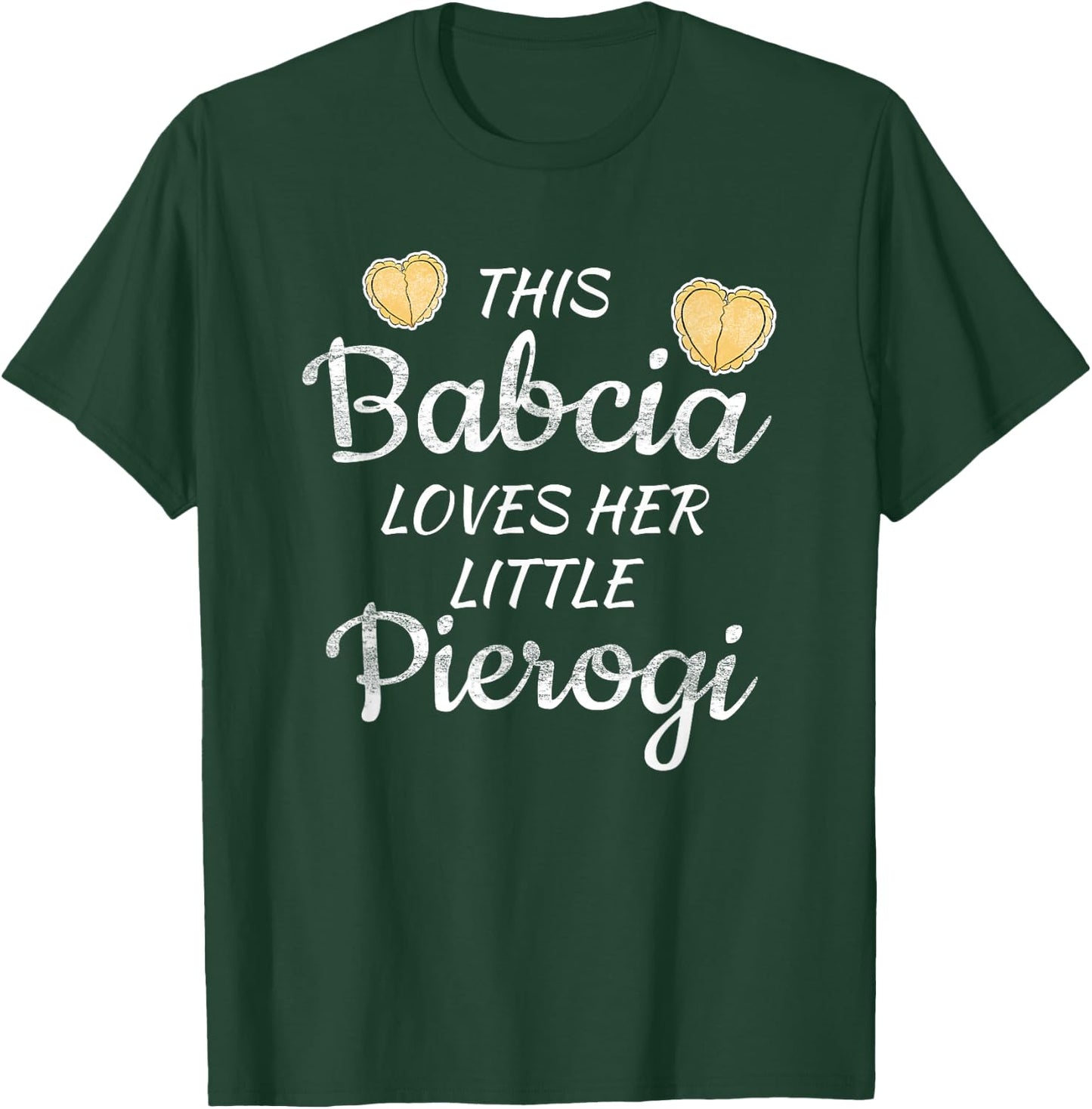 Polish Babcia Grandma loves little Pierogi T-Shirt - T-Shirt | Forest