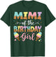 Mimi Of The Birthday Girl Ice Cream Lover Party T-Shirt - T-Shirt | Forest