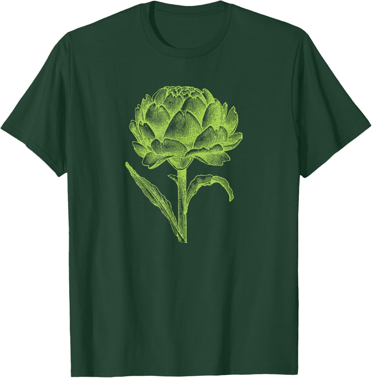Vintage Artichoke Gifts T-Shirt - T-Shirt | Forest