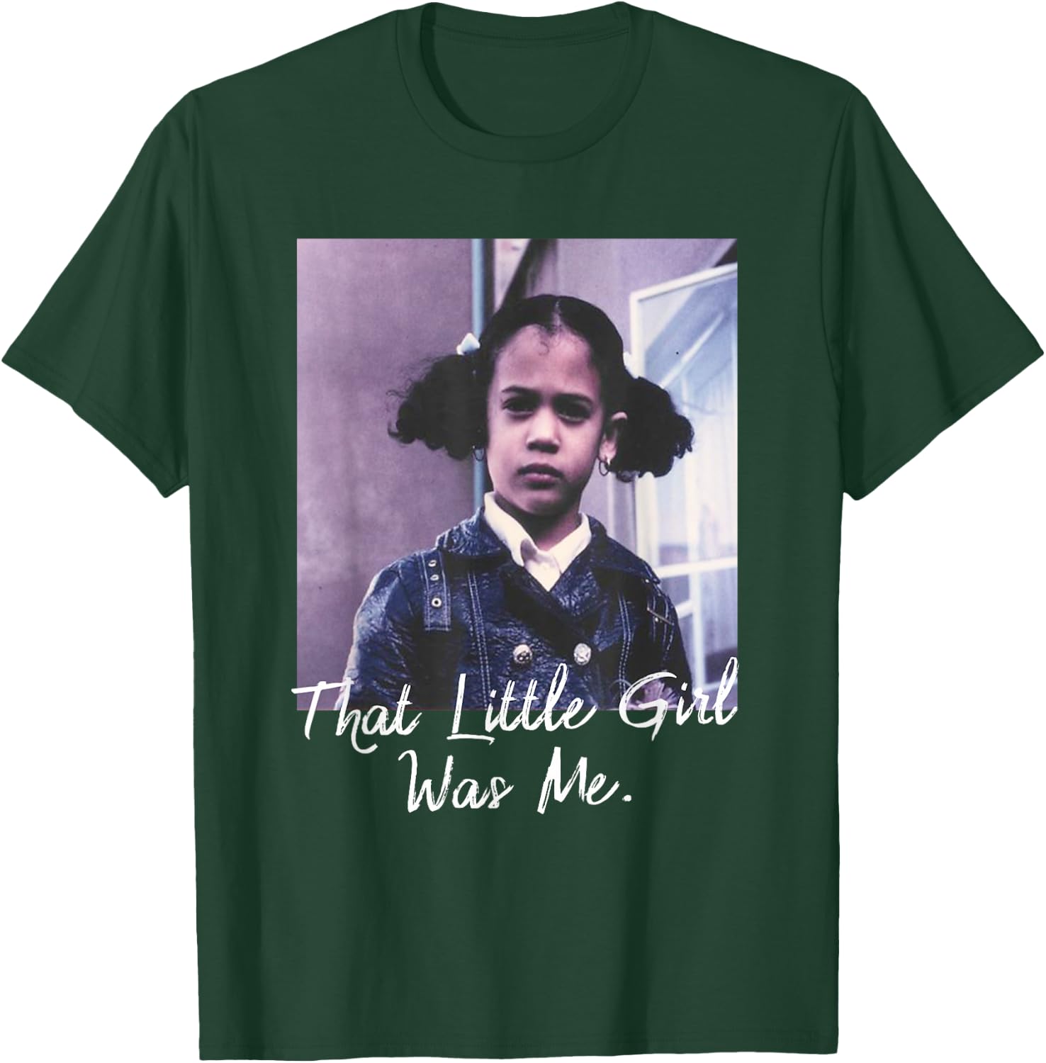 That Little Girl Was Me Kamala Harris For President 2024 T-Shirt - T-Shirt | Forest