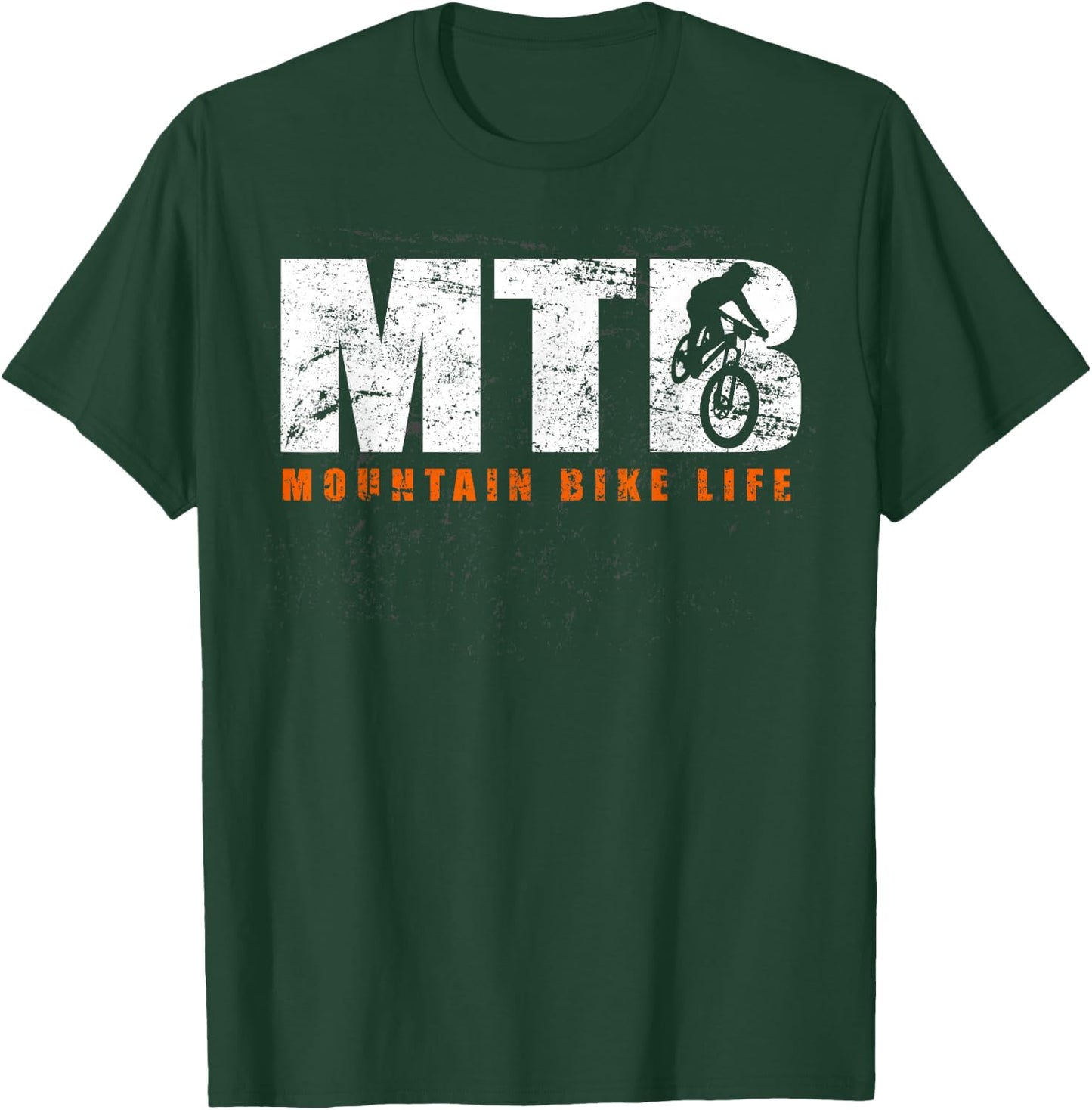 Mountain Bike Life Shirt - Vintage MTB T Shirt T-Shirt - T-Shirt | Forest