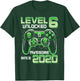 Level 6 Unlocked Awesome Since 2020 6th Birthday Gamer Boys T-Shirt - T-Shirt | Forest