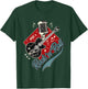 50s Rockabilly Clothing 1950s Sock Hop Swing Greaser Rocker T-Shirt - T-Shirt | Forest