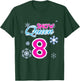 Kids 8 Year Old Birthday Frozen Ice Snow Queen Birthday Gift T-Shirt - T-Shirt | Forest