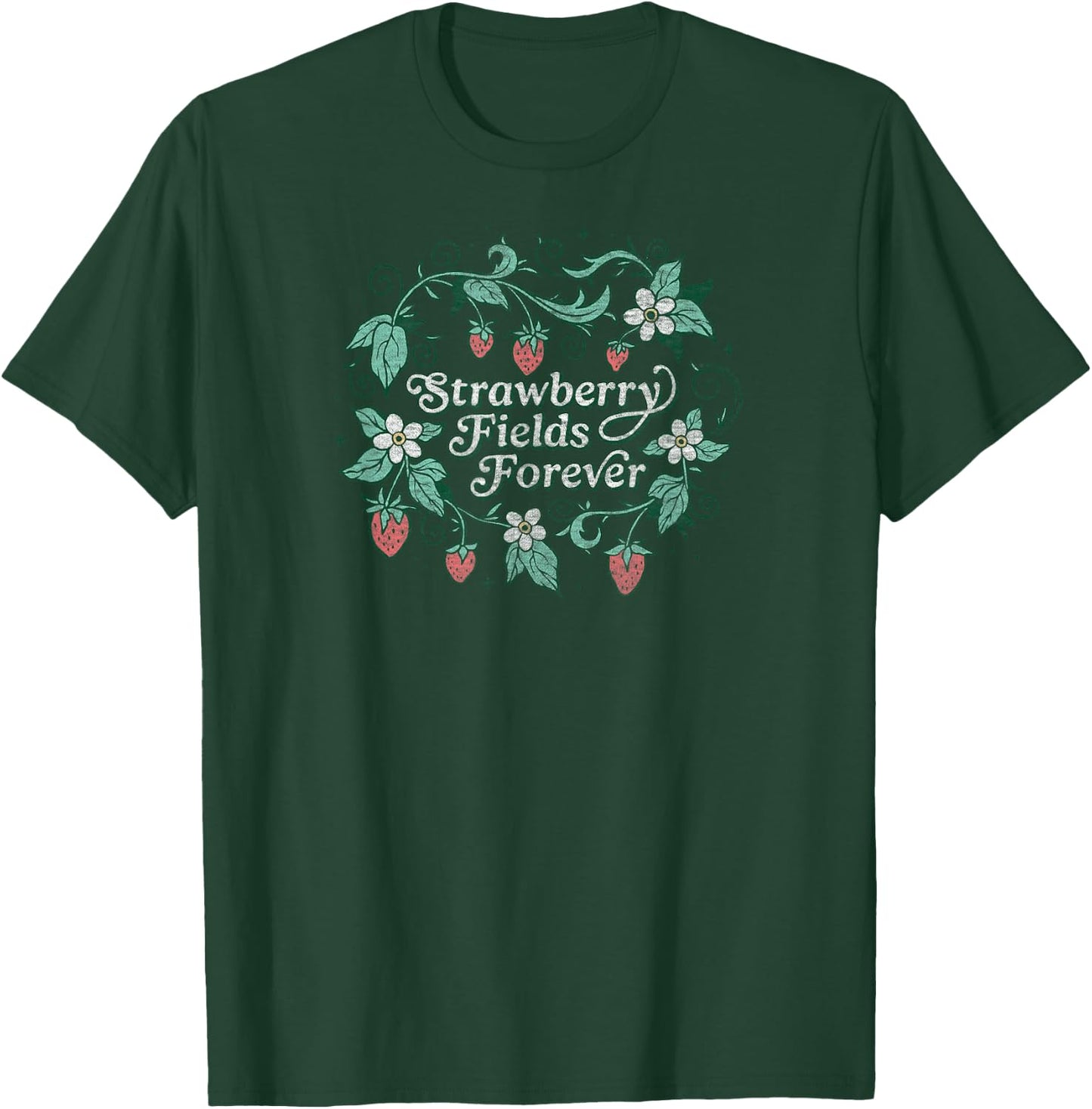 The Beatles - Strawberry Fields Forever T-Shirt - T-Shirt | Forest